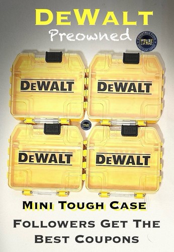 Lot preowned dewalt mini - 4,