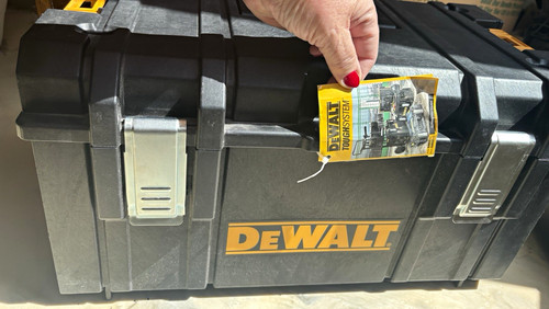 Dewalt toughsystem tool box - dewalt,